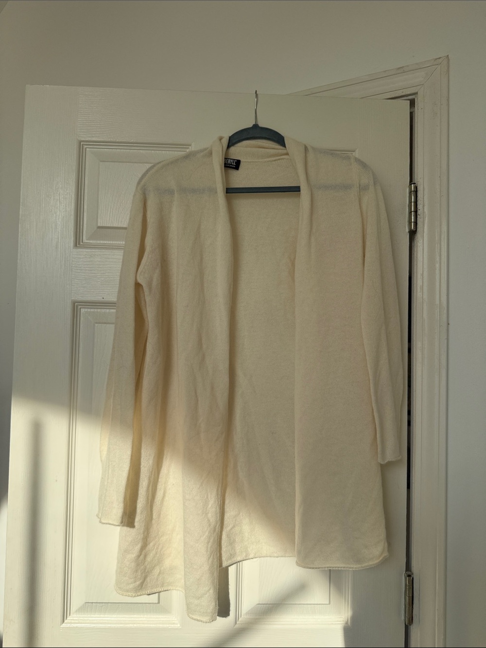 Beryll 100% cashmere open front cardigan
